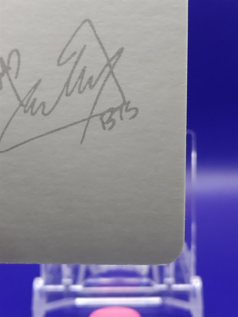 JIMIN BTS Signed Photocard K-POP Goods Photo Card Cards From Japan