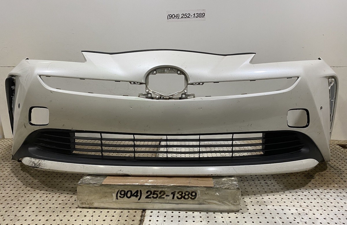 2019-2020 Toyota Prius Front Bumper Cover W/Sensor Holes OEM 52119