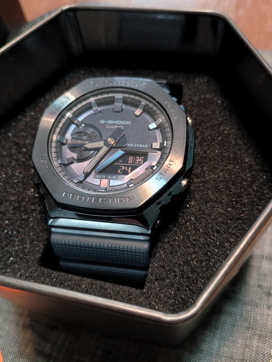 Casio G-SHOCK 5611 JA Analog & Digital Watch BLACK wristwatch New