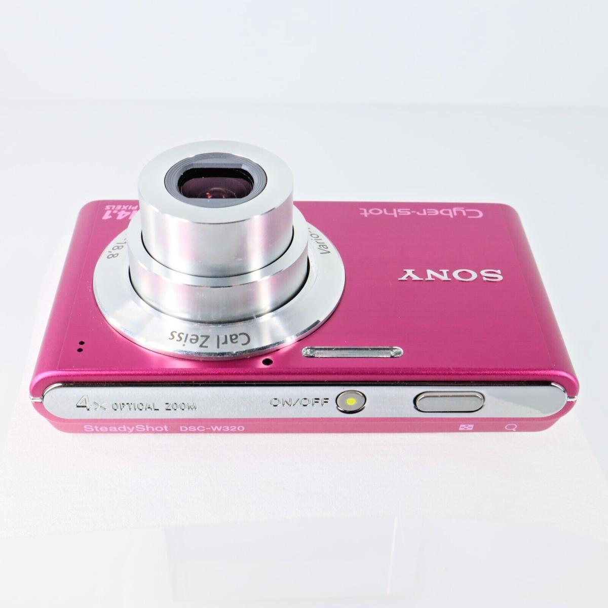 SONY Digital Camera Pink Cyber-shot DSC-W320 14.1 MP 3.0x Optical
