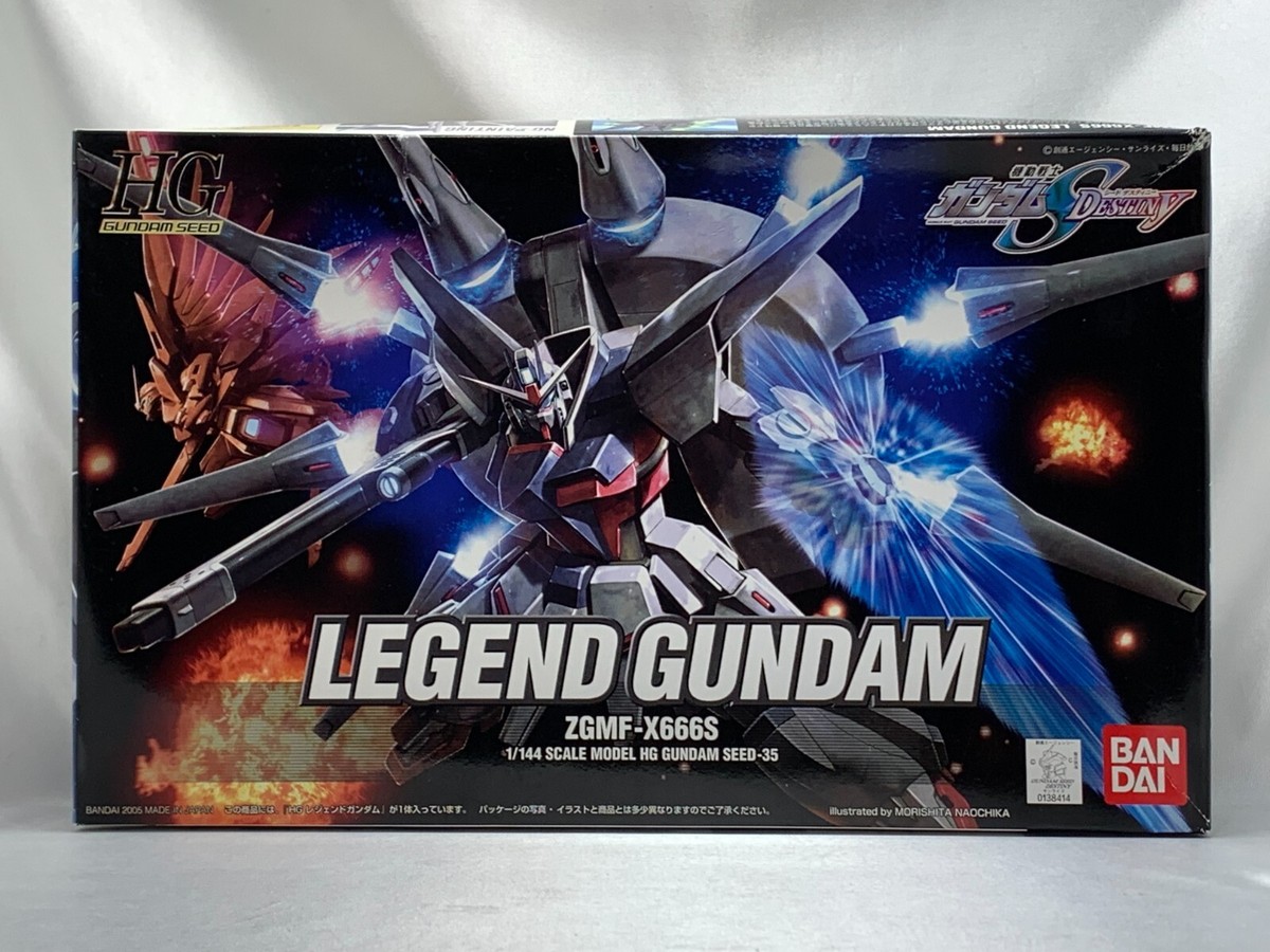 HG Gundam Seed Destiny 1/144 ZGMF-X666S Legend Gundam Plastic