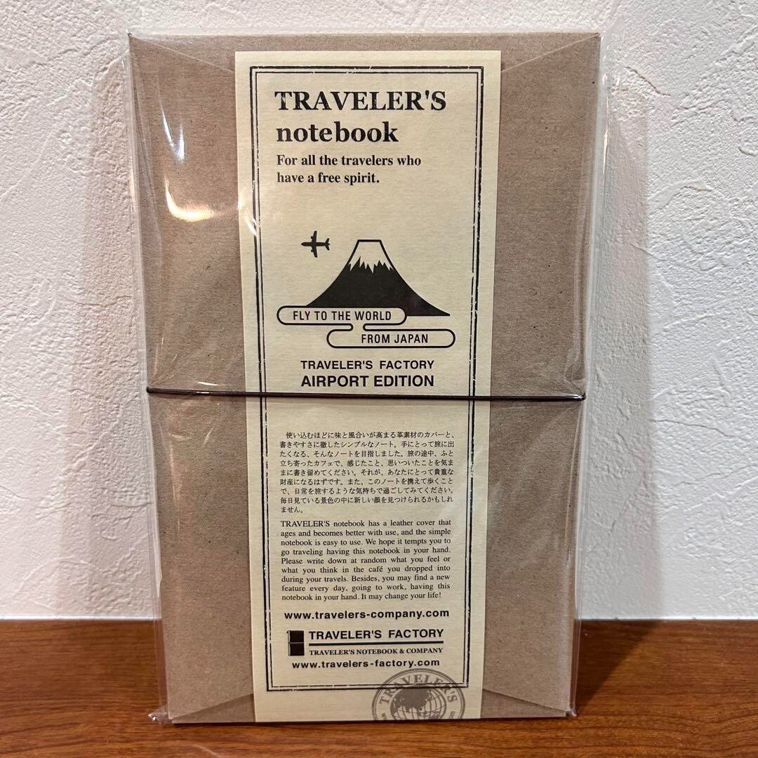 TRAVELERS FACTORY Notebook Narita Airport Edition Limited Regular