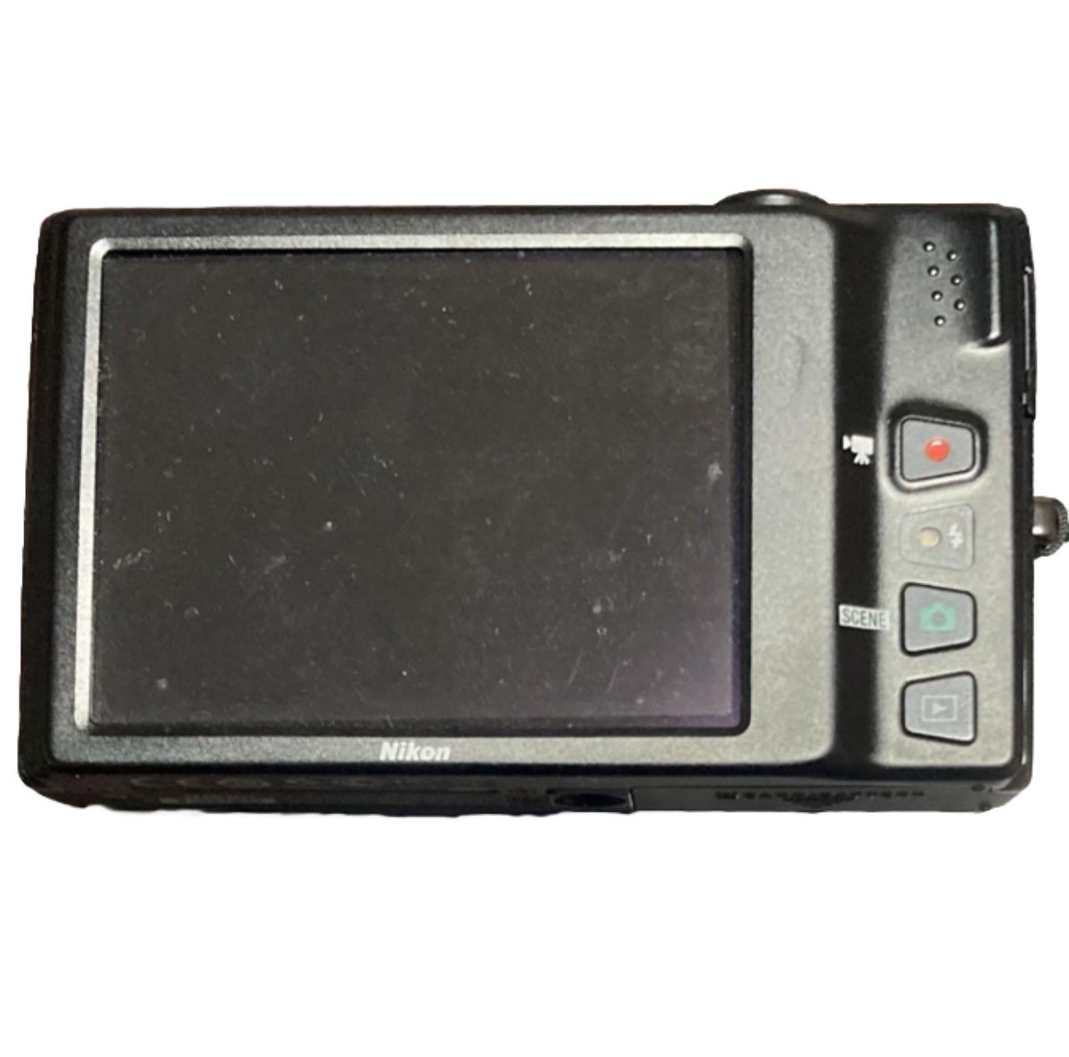 Nikon COOLPIX S6100 Black digital camera W/Battery, Charger | eBay