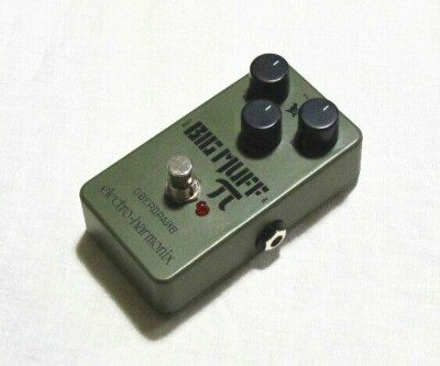 Used Electro-Harmonix EHX Nano Green Russian Big Muff Pi Fuzz