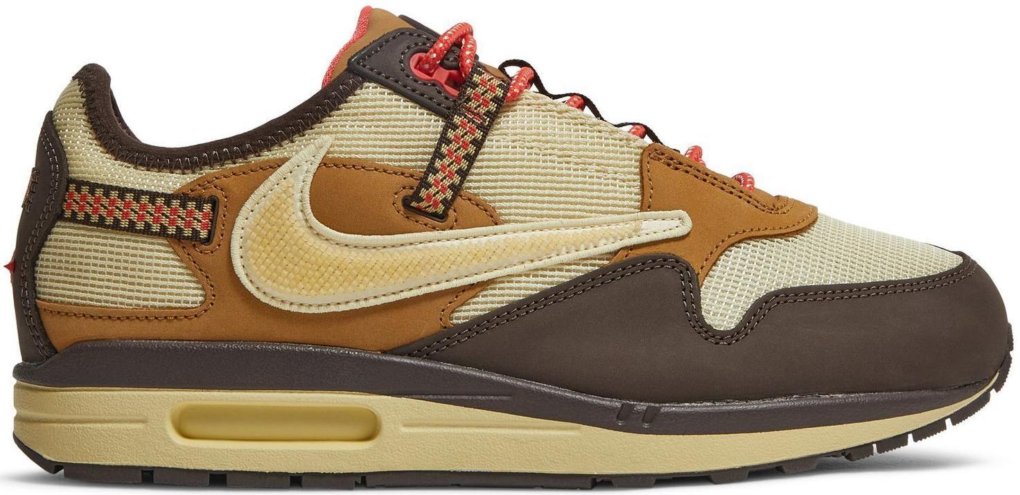 Nike Air Max 1 x Travis Scott Low Baroque Brown for Sale
