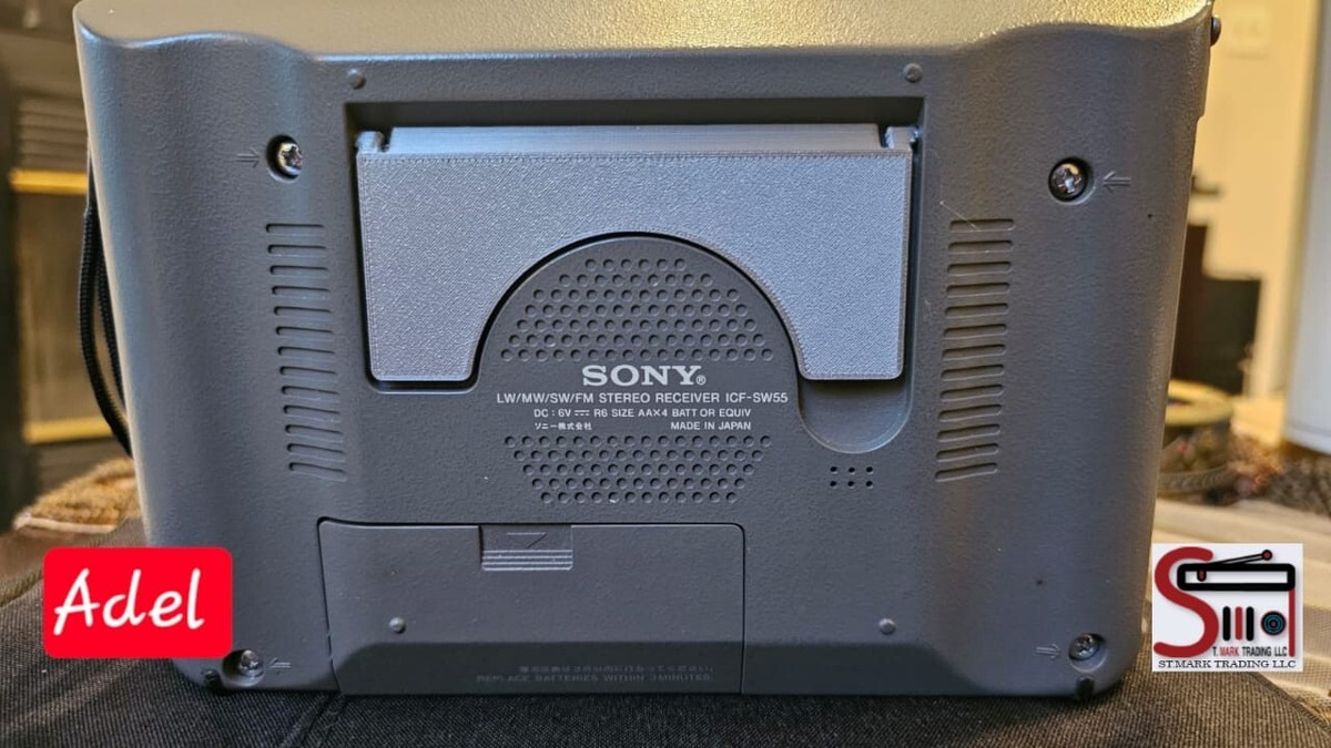 Sony ICF-SW55 Radio Recapped & Upgraded By Adel USA In The