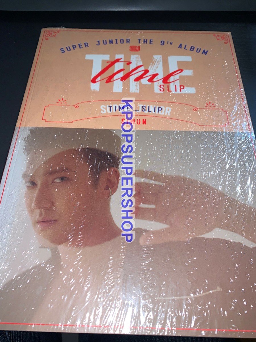 Super Junior the 9th Album Time Slip CD Siwon Version New Sealed