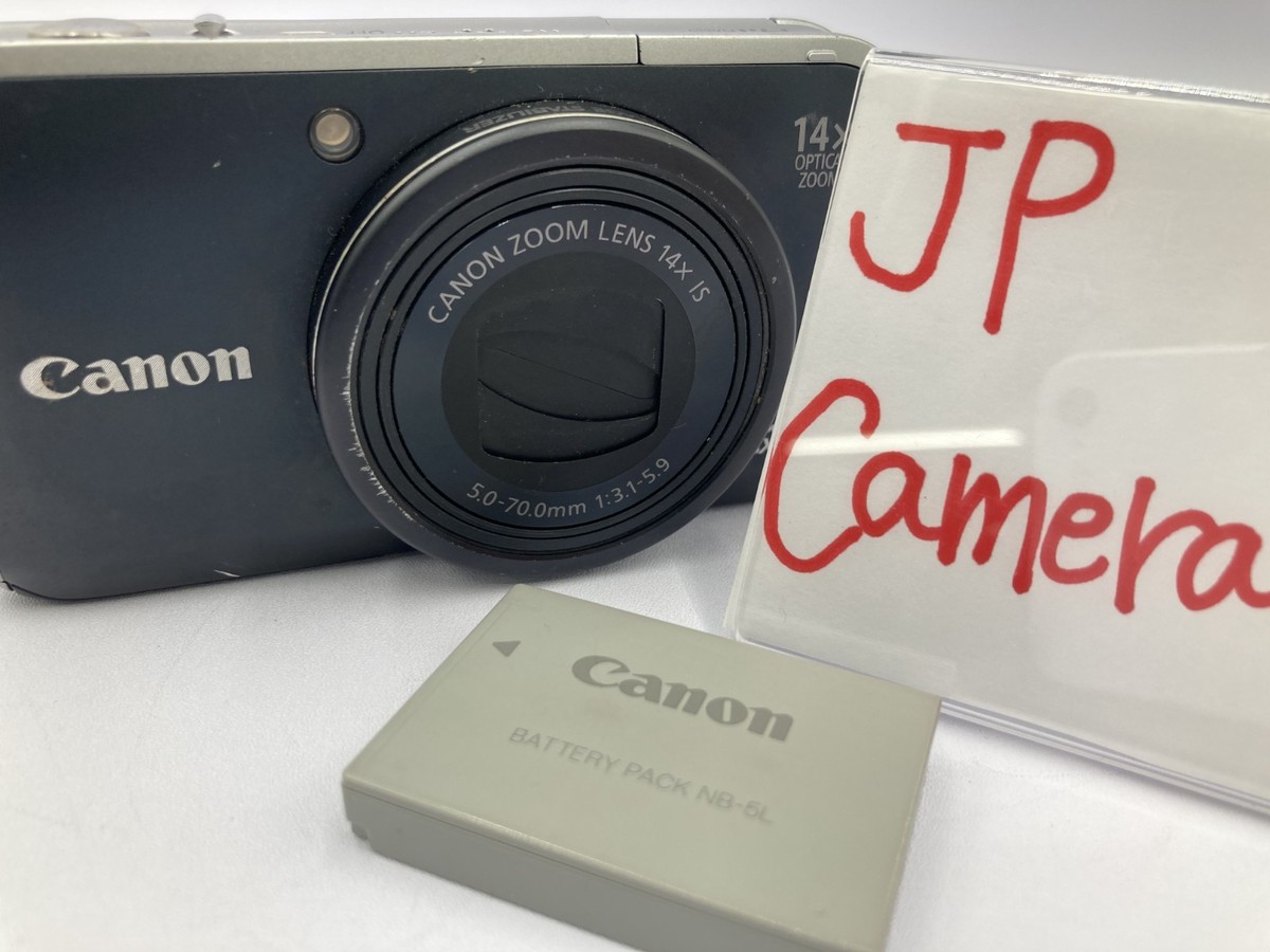 Excellent Canon PowerShot SX210 IS black Compact Digital Camera