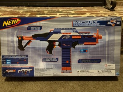 Nerf CS-18 N-Strike Elite Rapidstrike Blaster. Rare. New. Sealed