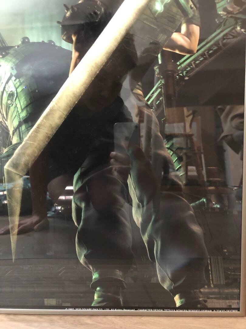 FINAL FANTASY VII REMAKE 2020 Japan Original Official Poster B2