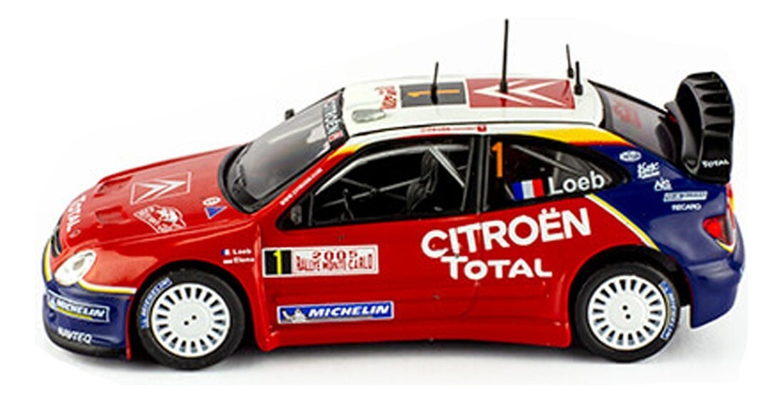 Citroen Xsara WRC 2005 Sebastien Loeb Rare Rally Diecast Car 1:43