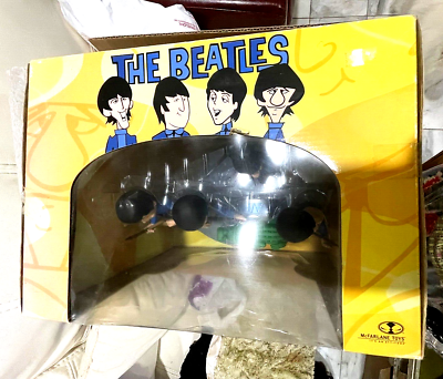 The Beatles Cartoon Deluxe Boxed Set Action Figures .McFarlane