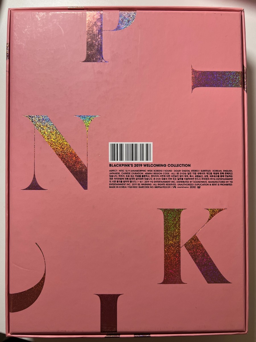 BLACKPINK 2019 Welcoming Collection All Member Autographed Signed