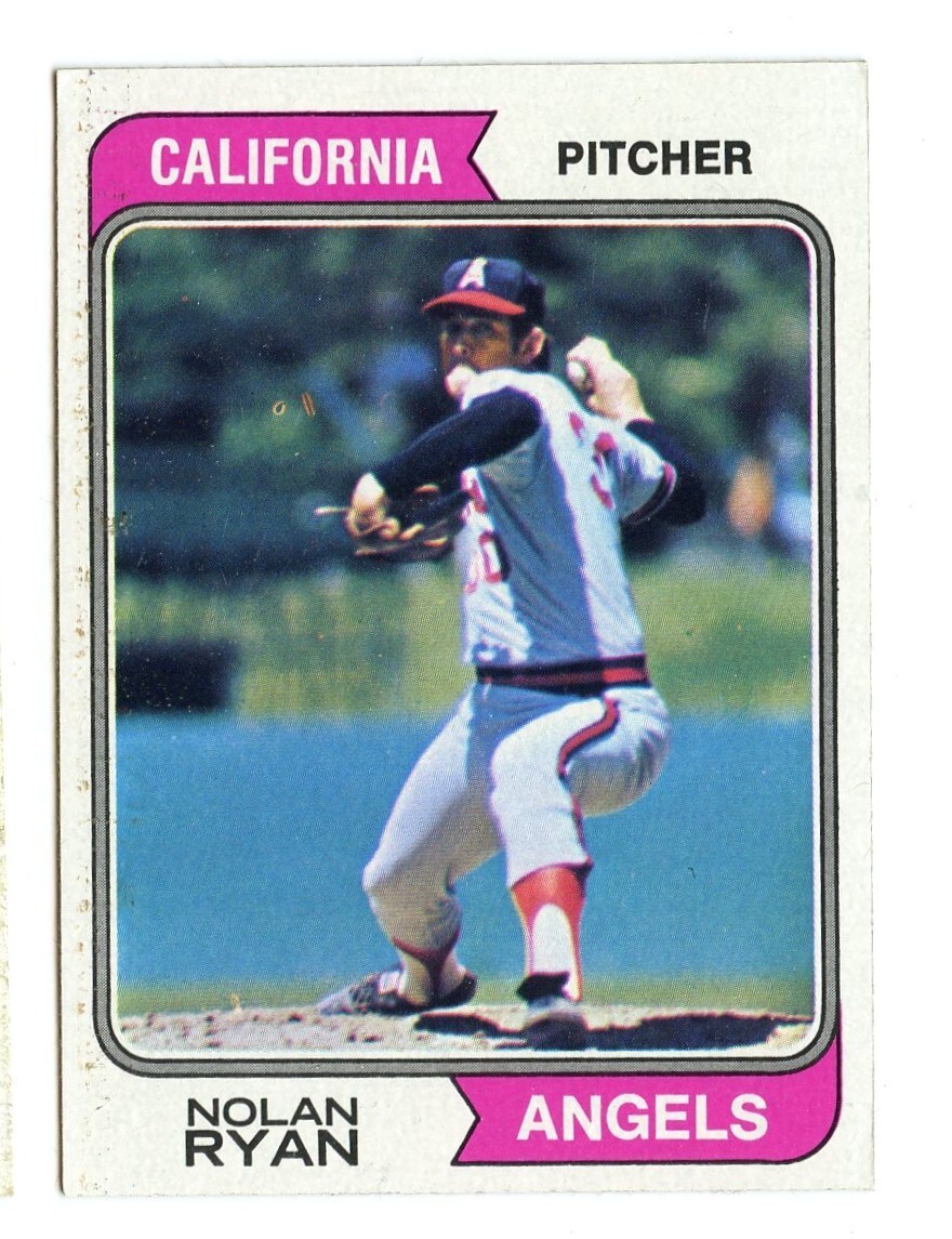 Nolan Ryan 1974 Topps Baseball Card #20 California Angels | eBay