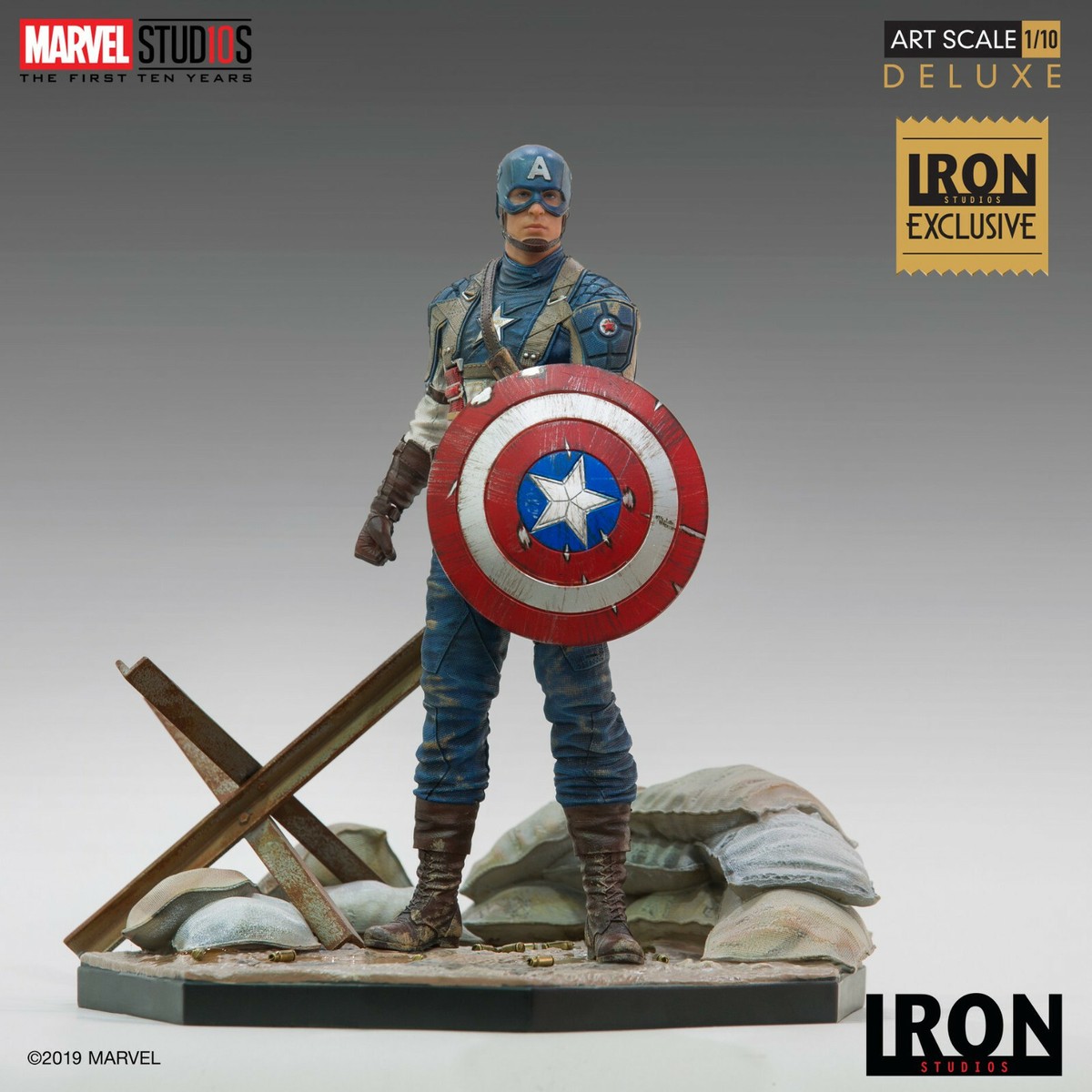 Iron Studios Captain America - First Avenger Art Scale 1/10 - MCU