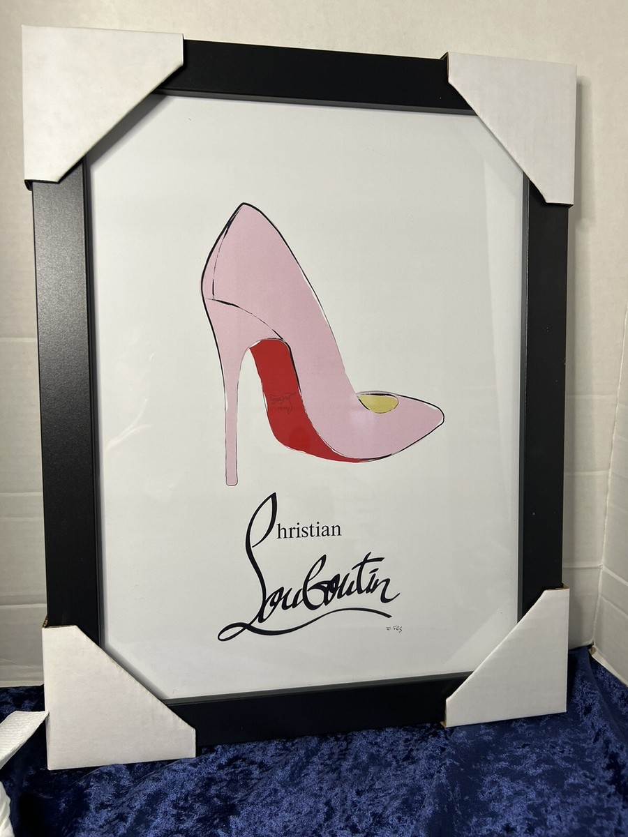 CHRISTIAN LOUBOUTIN WALL ART NEW | eBay