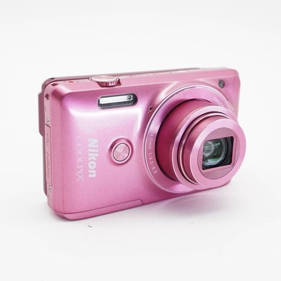 Nikon COOLPIX S6900 Pink Compact Digital Camera Working Used | eBay