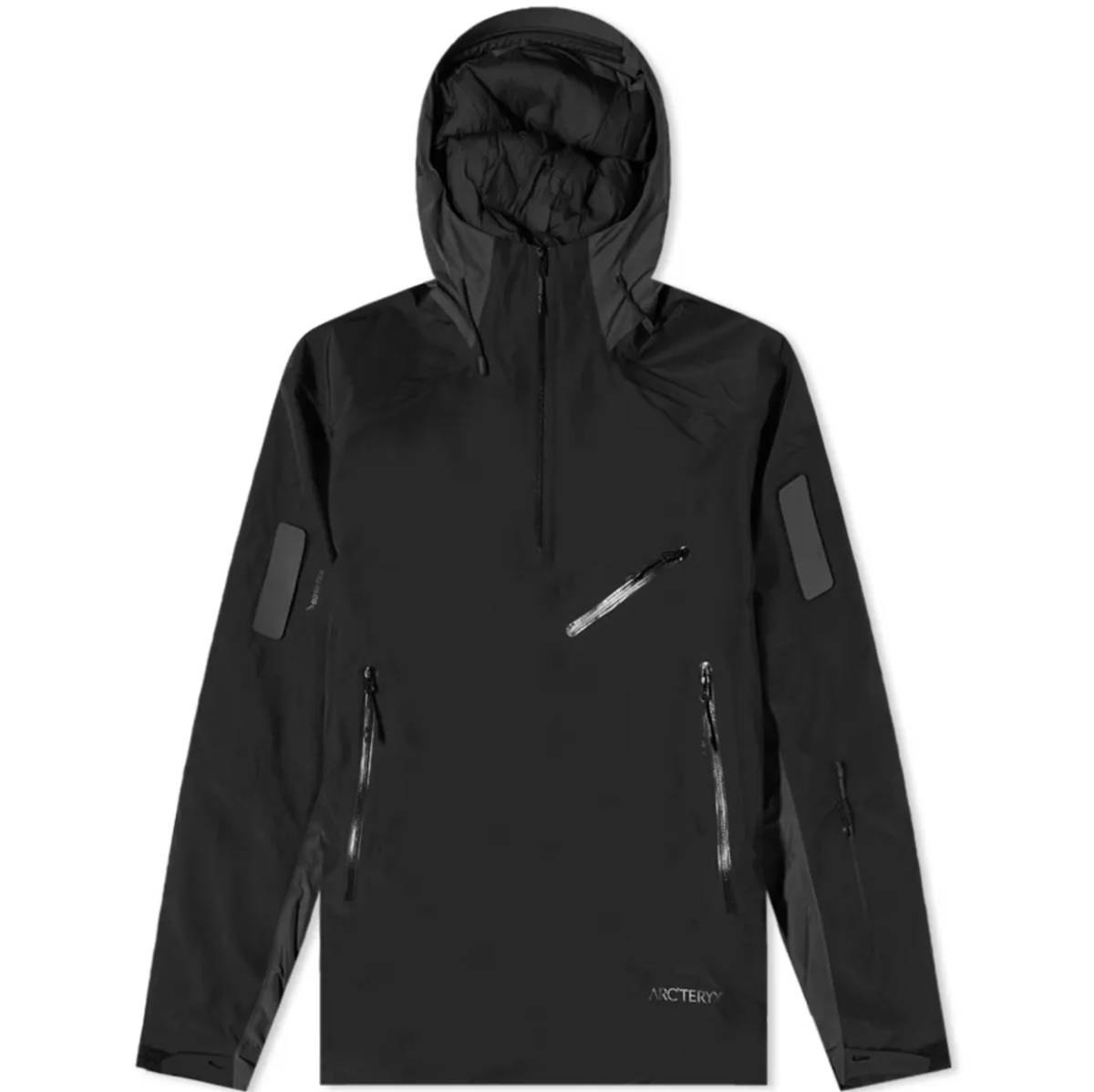 NEW ARCTERYX SYSTEM A AXIS INSULATED ANORAK BLACK JACKET GORE-TEX