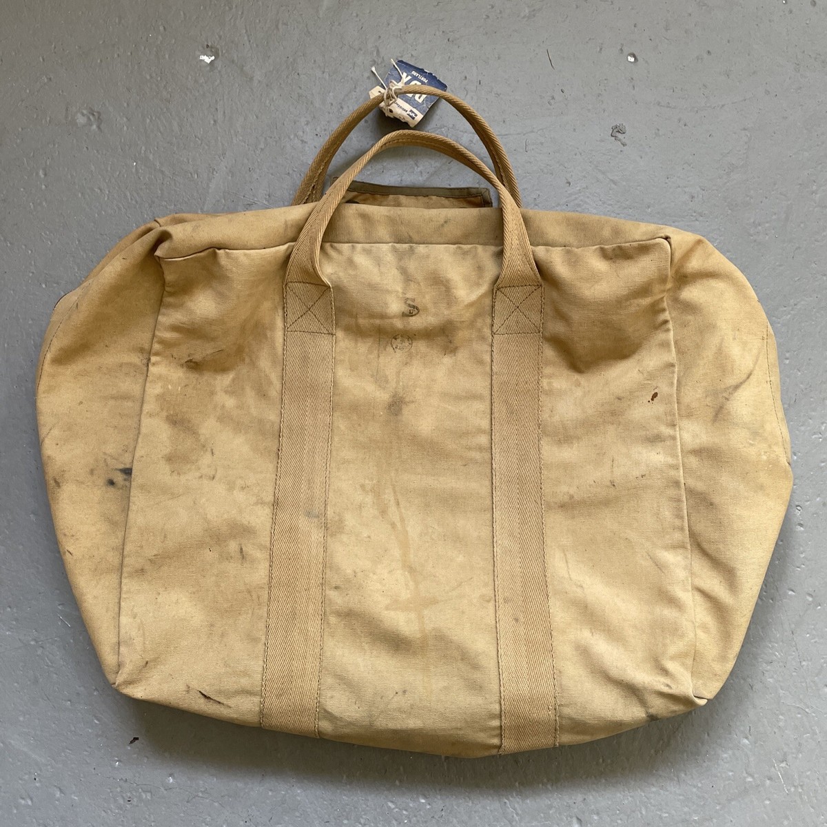 Vintage 1940s WWII US Army Air Forces Parachute Canvas Military