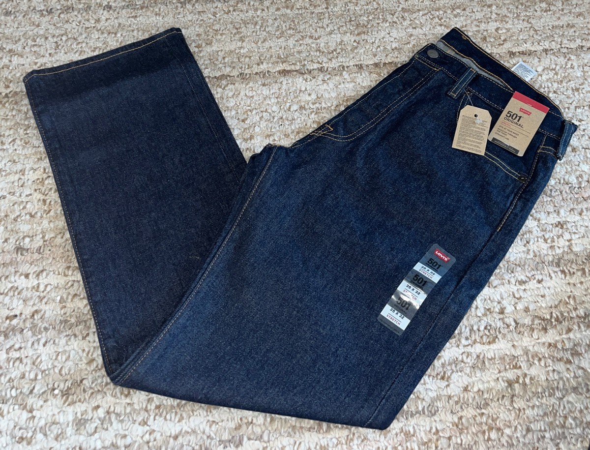 Levi's Water Less Men's 501 Original Fit Straight Leg Jeans