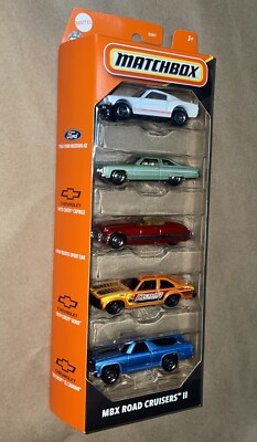 Matchbox 2025 MBX Road Cruisers II Series 5 Vehicle Gift Pack 1:64