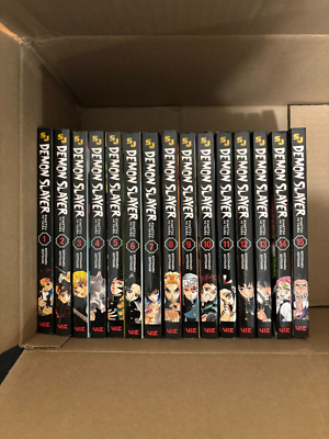 Kimetsu no Yaiba: Demon Slayer Complete Box Set (Eng) : Volumes 1
