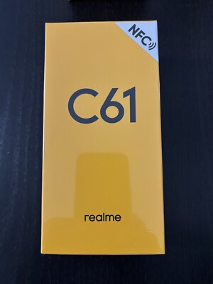 REALME C61 4G LTE GSM (256GB+8GB RAM) Android Factory unlocked