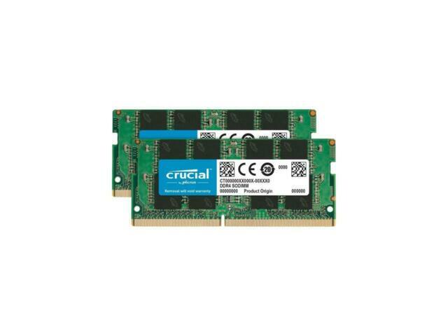 Buy Crucial 64GB Kit (2 x 32GB) DDR4-3200 SODIMM Memory online | eBay