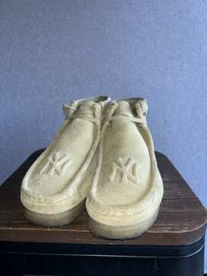 KITH CLARKS Wallabee MLB New York Yankees RARE Men's Sz 9 Suede | eBay