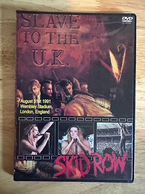 Skid Row - Slave to the Grind Live in Wembley 1991 DVD Sebastian