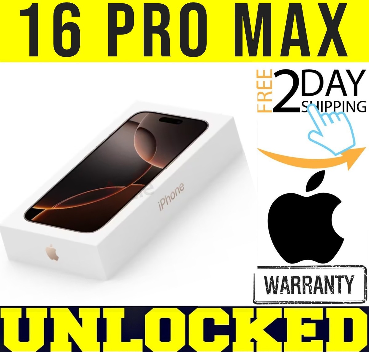 Buy Apple iPhone 16 Pro Max - 256 GB - Desert Titanium (Unlocked