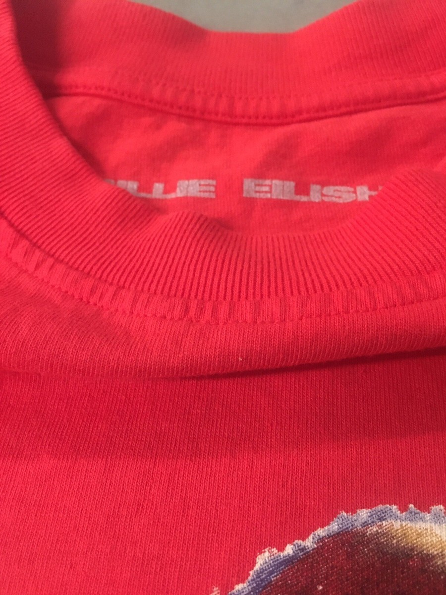 2024 Billie Eilish Shirt American Express 2XL Hit Me Hard And Soft