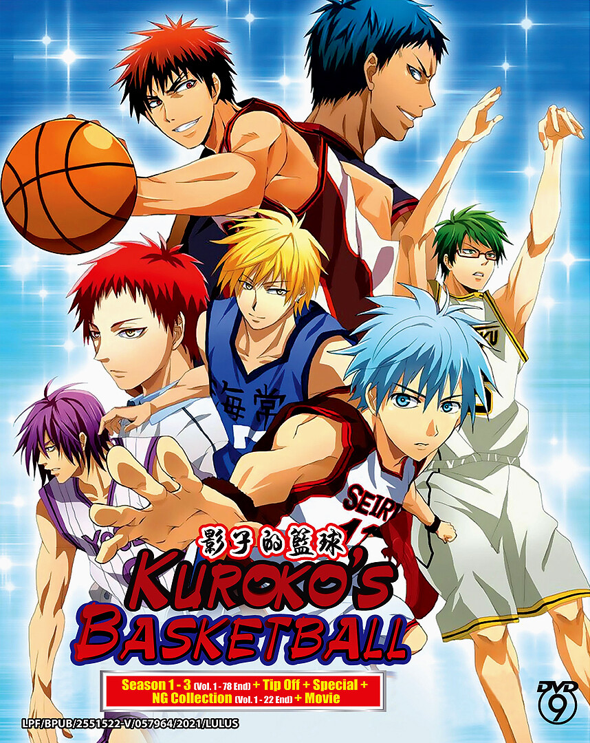 Kuroko's Basketball Season 1-3 + Complete DVD Box Set - *Japanese