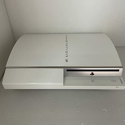 PLAYSTATION 3 (80GB) Ceramic White PS3 SONY game Console box set