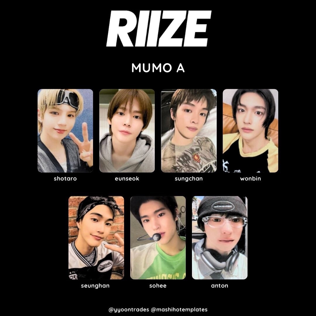 RIIZE DEBUT ALBUM GET A GUITAR PRE ORDER BENEFIT - POB OFFICIAL