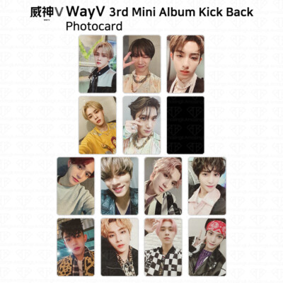 WayV From NCT 3rd Mini Album Kick Back Photocard Hitchhiker