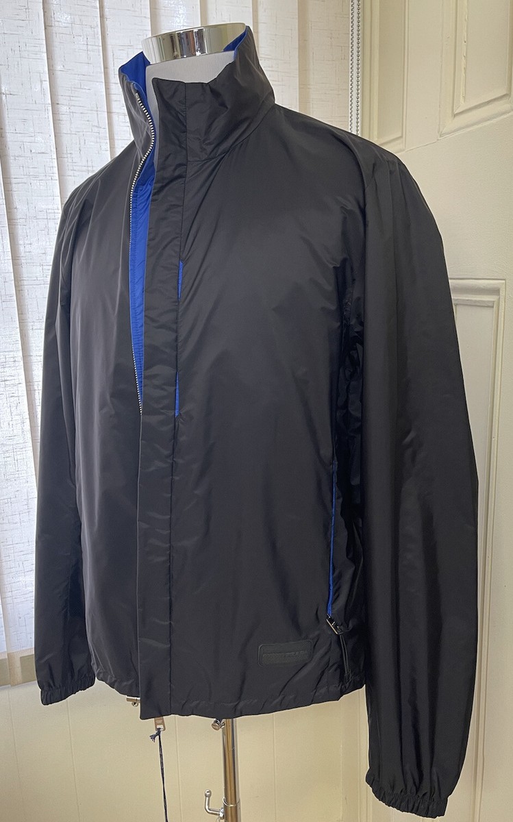✨NWT✨Prada mens reversible wind breaker jacket size 54 US XL