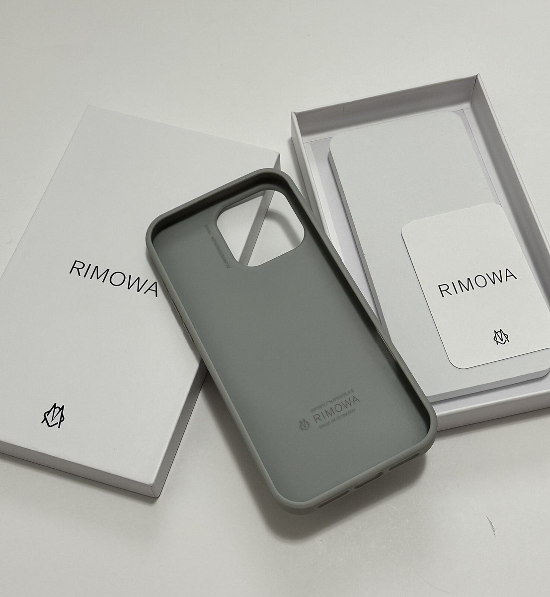 Rimowa Iphone Case Aluminum For Iphone 16 PRO Silver ⭐️U.S