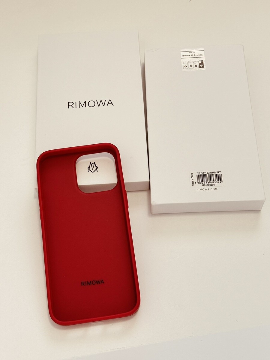 Rimowa iphone case compatible for iPhone 15 Pro Max Raspberry | eBay