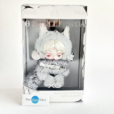 SKULLPANDA x XG Plush Doll Pendant POPMART Popup Alphaz NEW Japan