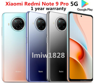 Xiaomi Redmi Note 9 Pro 5G 128GB Android Global Unlocked CellPhone