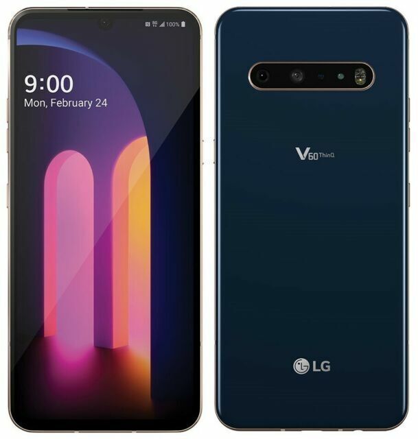 LG V60 ThinQ 5G - 128 GB - Classy Blue (Unlocked) for sale online