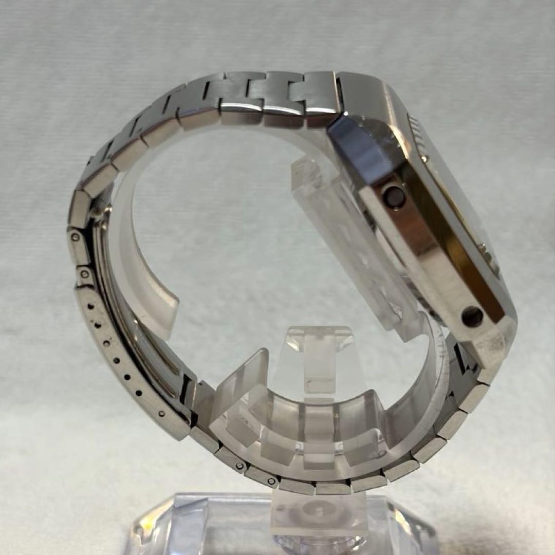 Casio CasioTron 04-501 Vintage Digital Watch Silver Blue Color | eBay