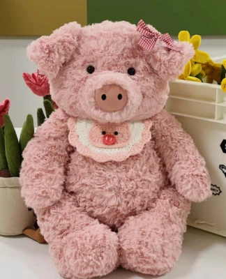 Jellycat HUGE Barnabus Pig Plush Toy CUTE Stuffed Animal Piggy