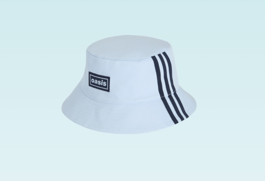 Oasis Live '25 x Adidas Limited Edition • Tour Bucket Hat • Sky