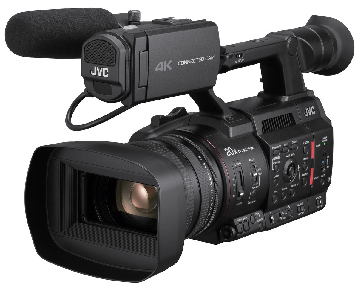 JVC GY-HC500U 4K CAM UHD Handheld Camcorder with 20x Zoom Lens | eBay