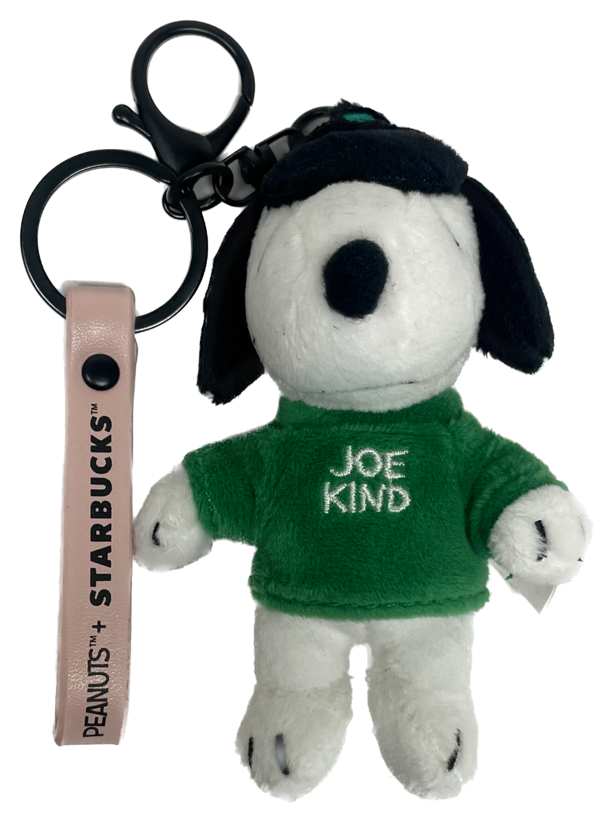 2025 Starbucks Peanuts Joe Kind Snoopy Keychain Plush Doll | eBay