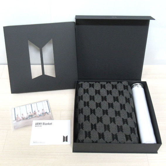 BTS ARMY Membership MERCH BOX #1 Official Blanket Pack Full Set | eBay