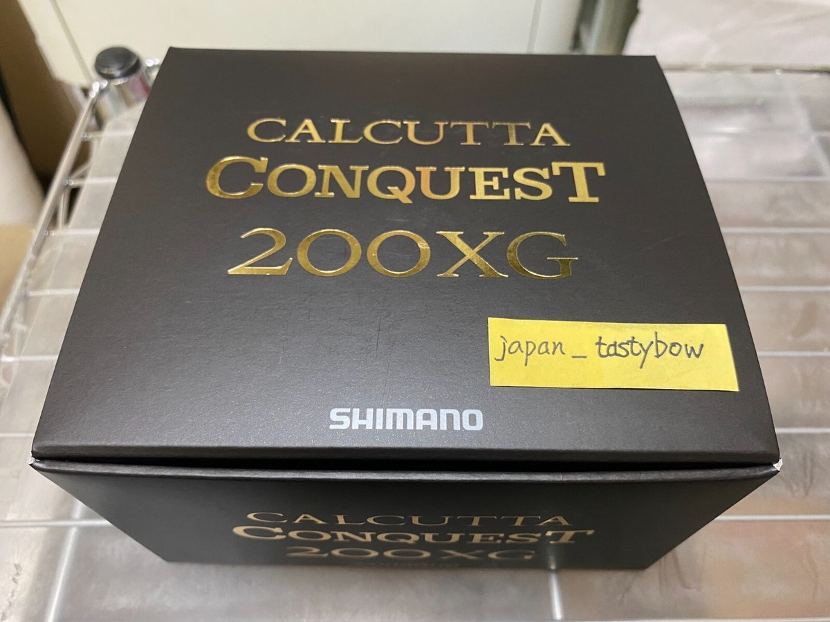 SHIMANO Bait Reel 22 CALCUTTA CONQUEST 200XG Right Handle Made in