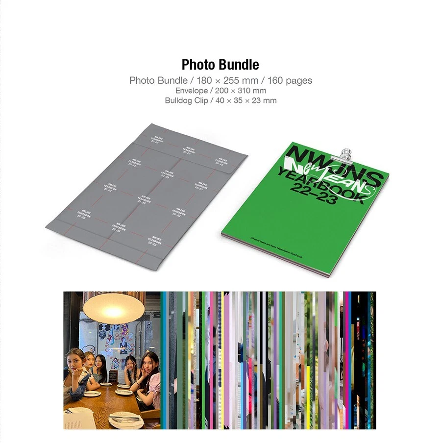 NEWJEANS YEARBOOK 22-23/Digital Card+Bundle+3 Book+5 Letter+Zine+